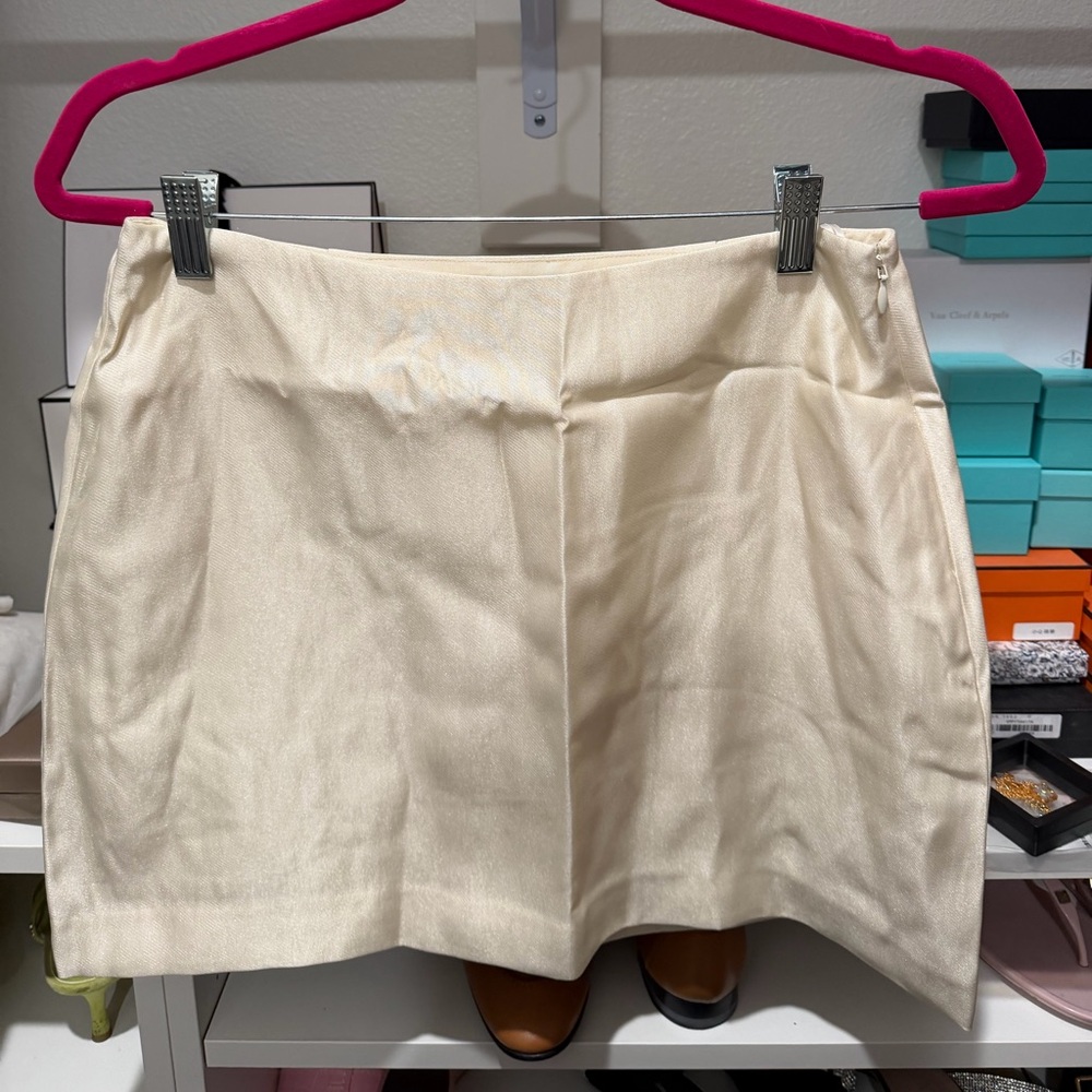 Reformation Mika Two Piece cream NWOT - Picture 11 of 12